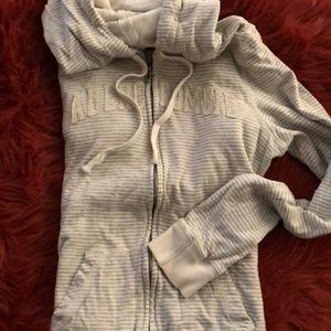 Abercrombie double zipper hoodie